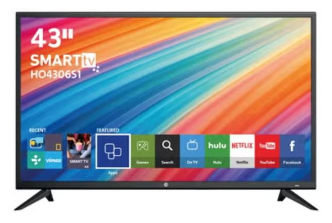 تليفزيون سمارت اندرويد ال اي دي فل اتش دي 43 بوصة مع ريموت كنترول - HK4306S1